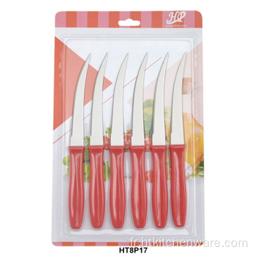 set de couteaux de machette de cuisine